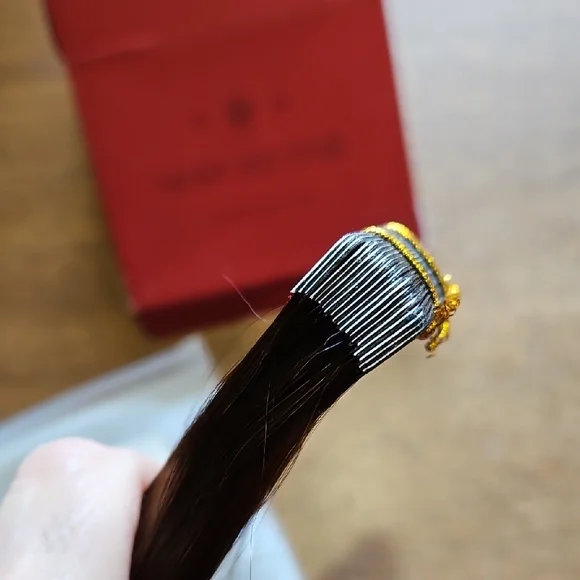 12" Tape-in Moresoo Hair Brown Extensions - Picture 6 of 10